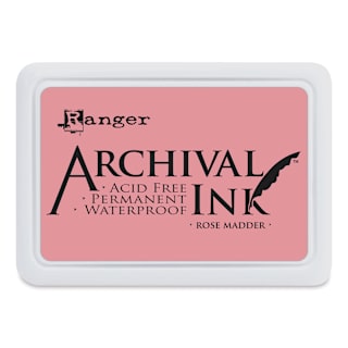 Ranger Archival Ink Pad - Rose Madder