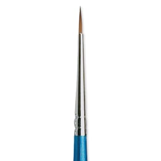 Winsor & Newton Cotman Watercolor Brush - Round, Short Handle, Size 0