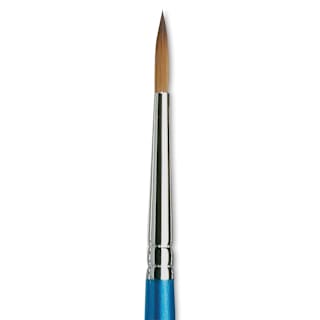 Winsor & Newton Cotman Watercolor Brush - Round, Short Handle, Size 4