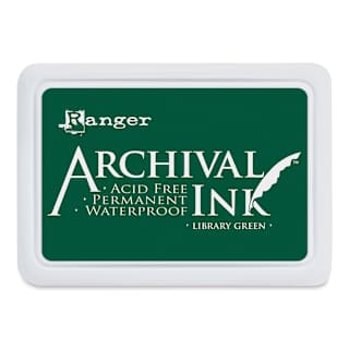 Ranger Archival Ink Pad - Library Green