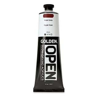 Golden Open Acrylics - Violet Oxide, 5 oz Tube