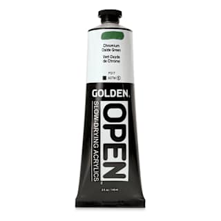 Golden Open Acrylics - Cobalt Green, 5 oz Tube