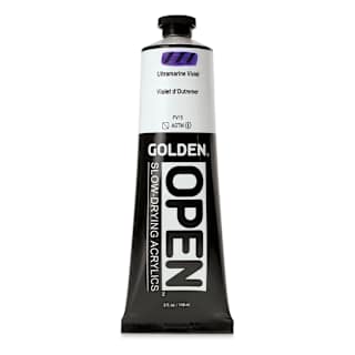 Golden Open Acrylics - Ultramarine Violet, 5 oz Tube