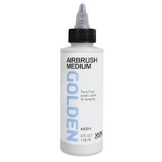 Golden Airbrush Medium, 4 oz