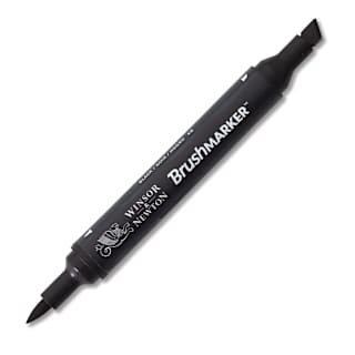 Winsor & Newton Promarker Brush Marker - Black