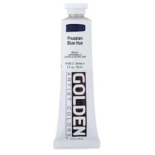 Golden : Heavy Body : Acrylic Paint : 59ml (2oz): Prussian Blue Hue