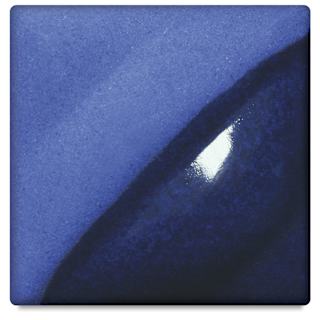 Amaco Lead-Free Velvet Underglaze - Electric Blue, 2 oz
