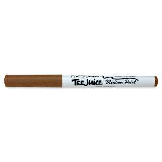 Jacquard Tee Juice Fabric Marker - Brown, Medium Point, Marker