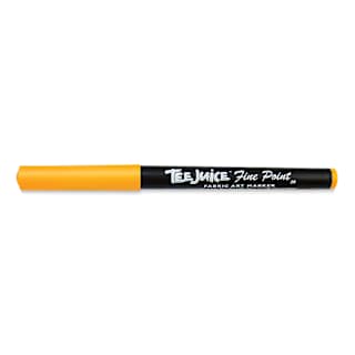 Jacquard Tee Juice Fabric Marker - Tangerine, Fine Point,  Marker