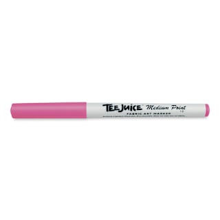 Jacquard Tee Juice Fabric Marker - Pink, Medium Point, Marker