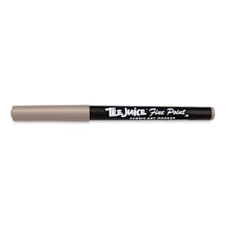 Jacquard Tee Juice Fabric Marker - Gray, Fine Point, Marker