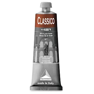 Maimeri Classico Oil Color - Brown Stil de Grain, 60 ml tube