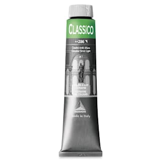 Maimeri Classico Oil Color - Cinnabar Green Light, 200 ml tube