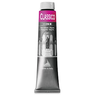 Maimeri Classico Oil Color - Primary Red - Magenta, 200 ml tube