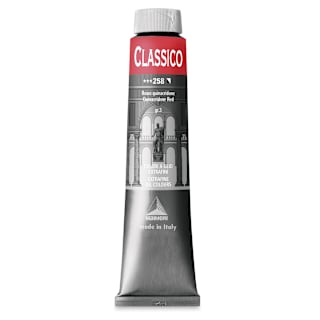 Maimeri Classico Oil Color - Quinacridone Red, 200 ml tube