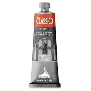 Maimeri Classico Oil Color - Cadmium Red Light, 60 ml tube