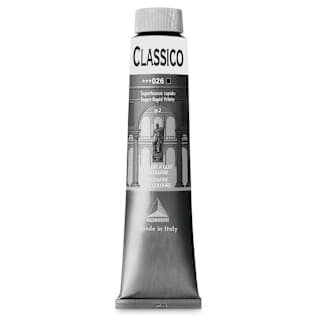 Maimeri Classico Oil Color - Super Rapid White, 200 ml tube
