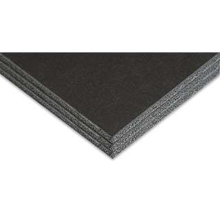 Blackcore Foam Board Pack - 16" x 20" x 3/16", Black, Pkg of 3