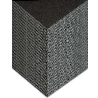 Blackcore Foam Board Pack - 24" x 36" x 3/16", Black, Pkg of 25