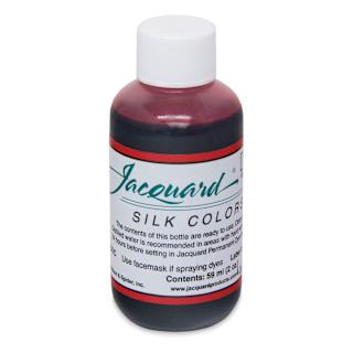 Jacquard Silk Dye - Carmine Red, 2 oz bottle