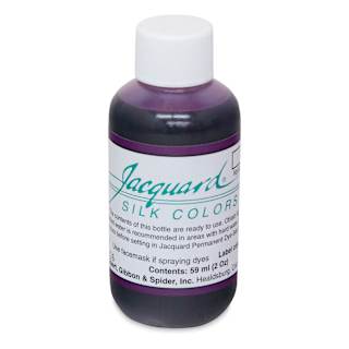 Jacquard Silk Dye - Purple, 2 oz bottle