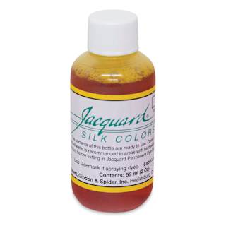 Jacquard Silk Dye - Yellow, 2 oz bottle