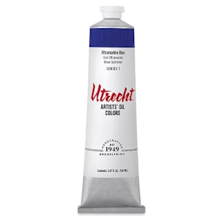 Utrecht Artists' Oil Paint - Ultramarine Blue, 150 ml tube