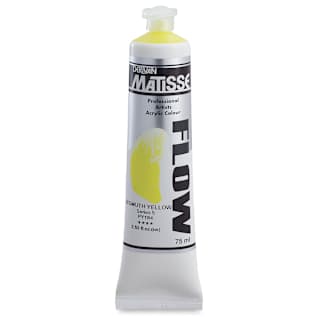 Matisse Flow Acrylic Paint - Bismuth Yellow, 75 ml