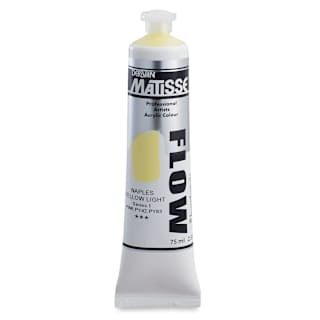 Matisse Flow Acrylic Paint - Naples Yellow Light, 75 ml