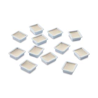 Prang Watercolor Refills - Square, pkg of 12 White, Half Pans