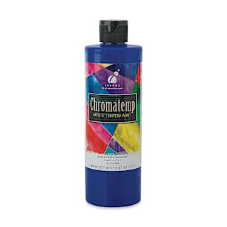 Chroma Chromatemp Artists' Tempera Paint - Phthalo Blue, Pint