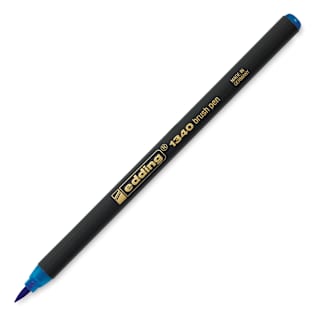 Edding Brush Pen - Light Blue