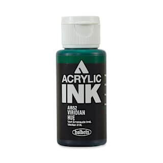 Holbein Acrylic Ink - Viridian Hue, 30 ml