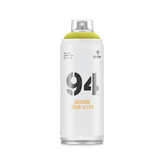 MTN 94 Spray Paint - Lemon Yellow, 400 ml can
