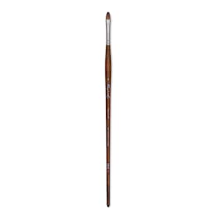 Raphaël Precision Brush - Filbert, Size 4, Long Handle