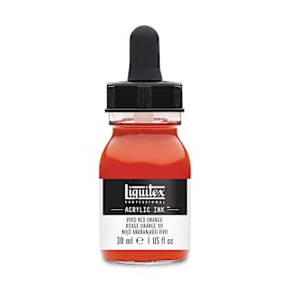 Liquitex Professional Acrylic Ink - 30 ml, Vivid Red Orange