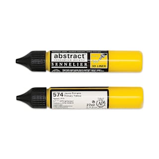 Sennelier Abstract 3D Liner - Primary Yellow, 27 ml