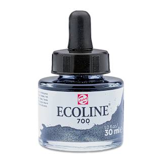 Ecoline Liquid Watercolor with Dropper - Black, 30 ml jar