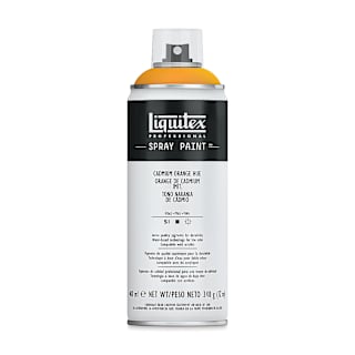 Liquitex Professional Spray Paint - Cadmium Orange Hue, 400 ml can