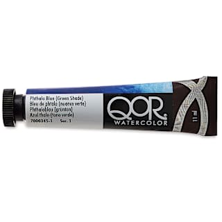 QoR Modern Watercolors - Phthalo Blue (Green Shade), 11 ml tube