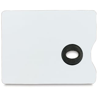 Richeson Palette - 14" x 11", White Melamine, Rectangle