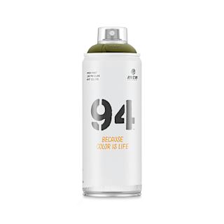 MTN 94 Spray Paint - Maya Green, 400 ml can