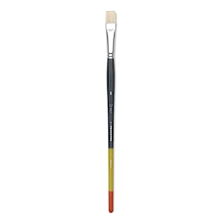 Princeton Snap! Natural Bristle Brush - Bright, Long Handle, Size 8