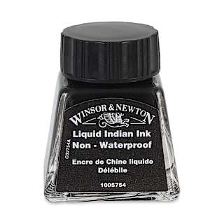 Winsor & Newton Drawing Ink - Liquid Indian, 14 ml