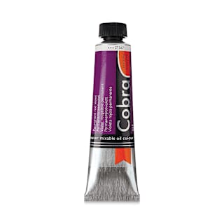 Cobra Artist Water Mixable Oil Paint -  Permanent Red Violet, 40 ml tube