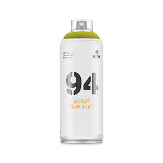 MTN 94 Spray Paint - Oregano Green, 400 ml can