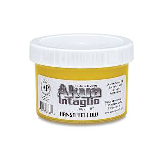 Akua Intaglio Ink - Hansa Yellow, 237 ml
