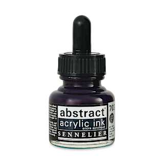 Sennelier Abstract Acrylic Ink - Payne's Gray, 1 oz