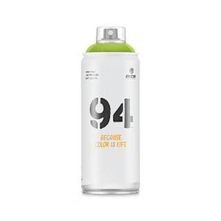 MTN 94 Spray Paint - Breeze Green (Transparent), 400 ml can