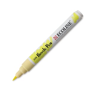Royal Talens Ecoline Brush Marker - Pastel Yellow